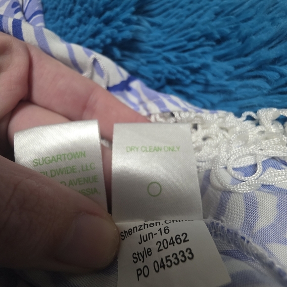 Lily Pulitzer Sonya Tank Shirt Size 4 - Picture 8 of 9